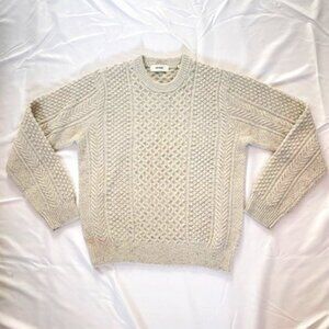 Buck Mason Cable Knit Sweater NEW